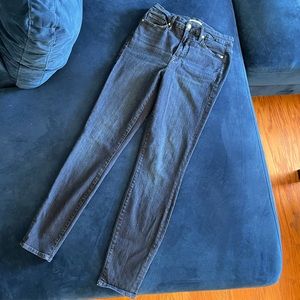 Good American Good Legs Size 10 (30) Dark Denim Stretch Jean